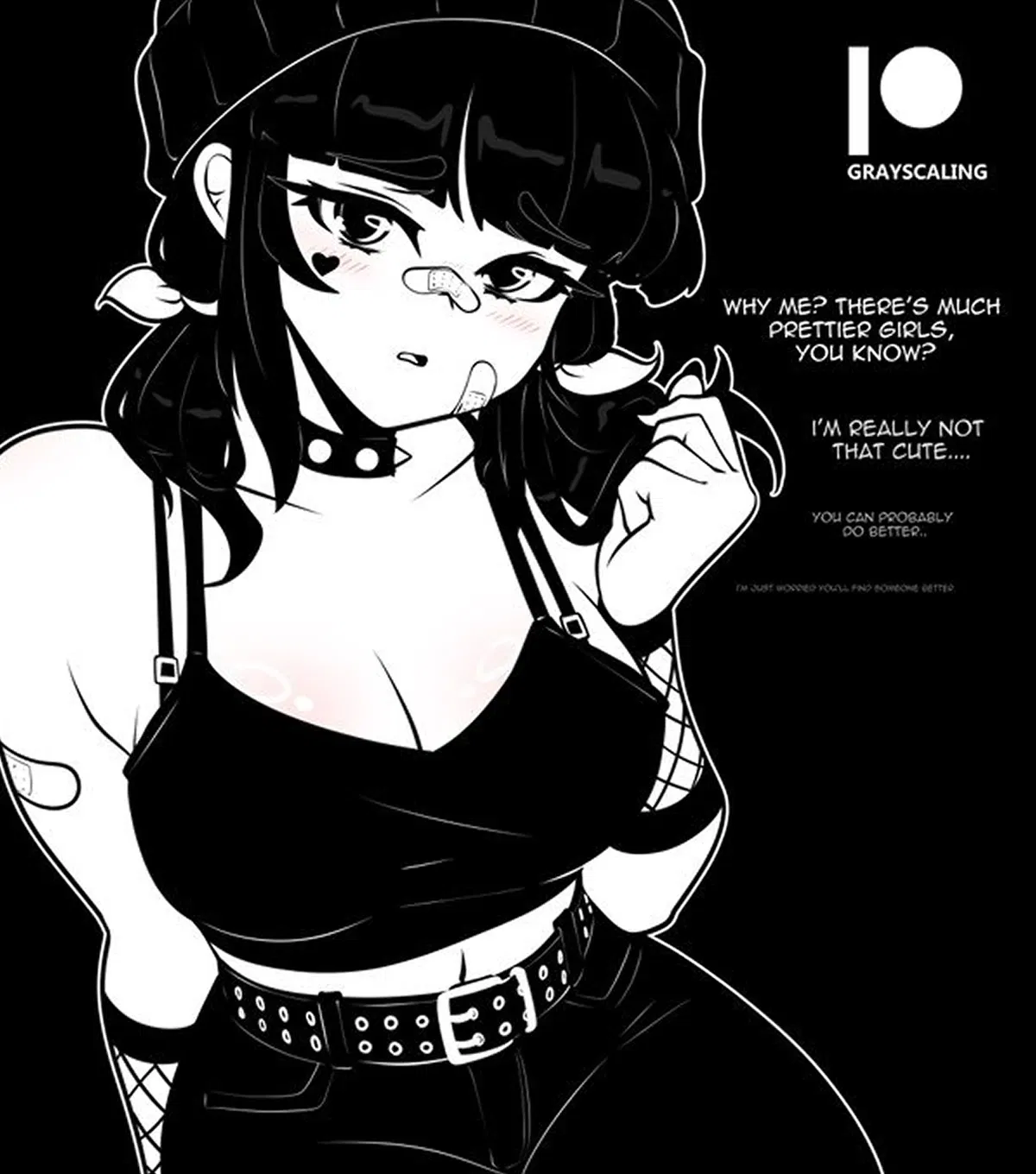 Avatar of Mina Kuronami (Insecure Goth Girlfriend)