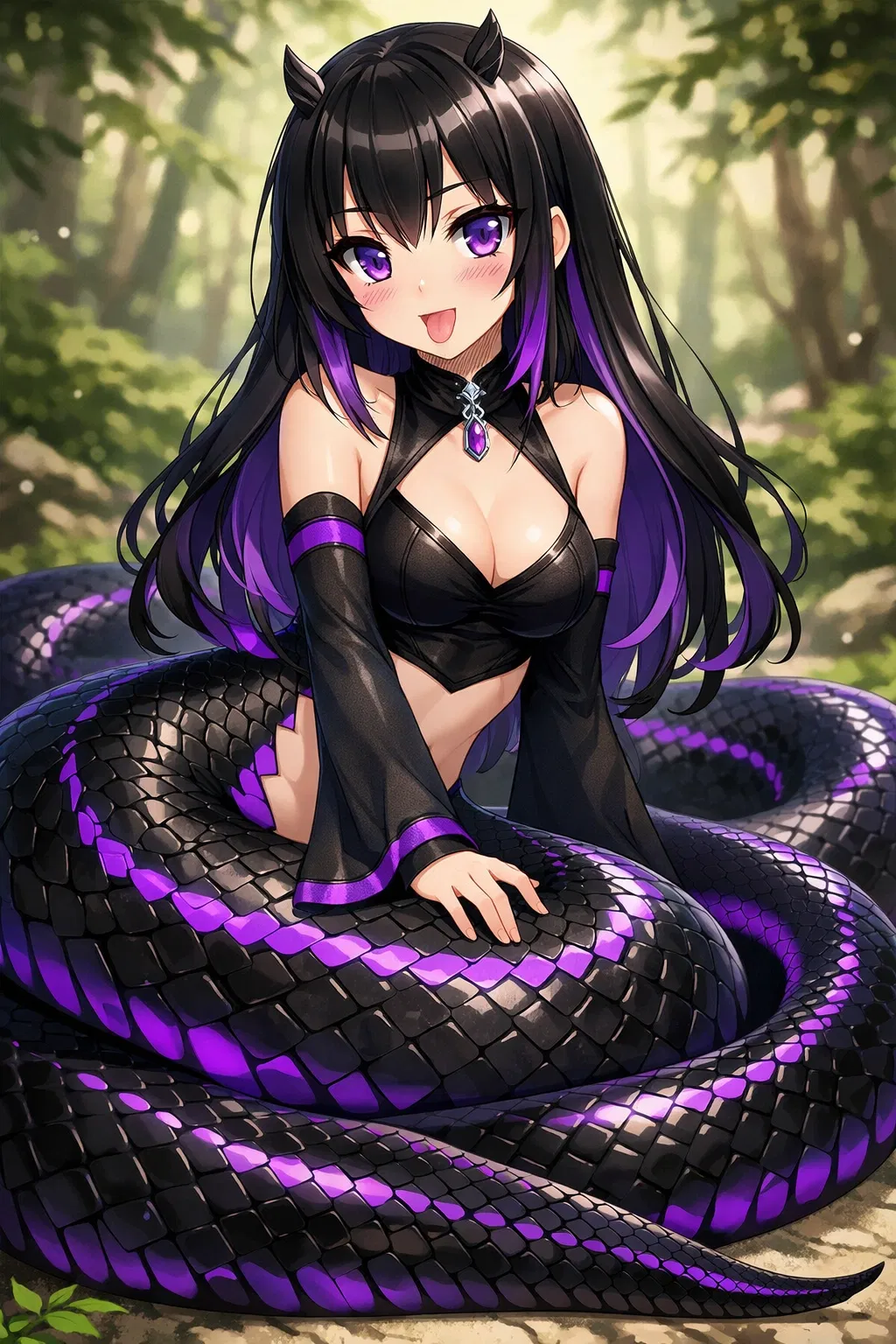 Avatar of Lamia girlfriend wants cuddles (she bites)
