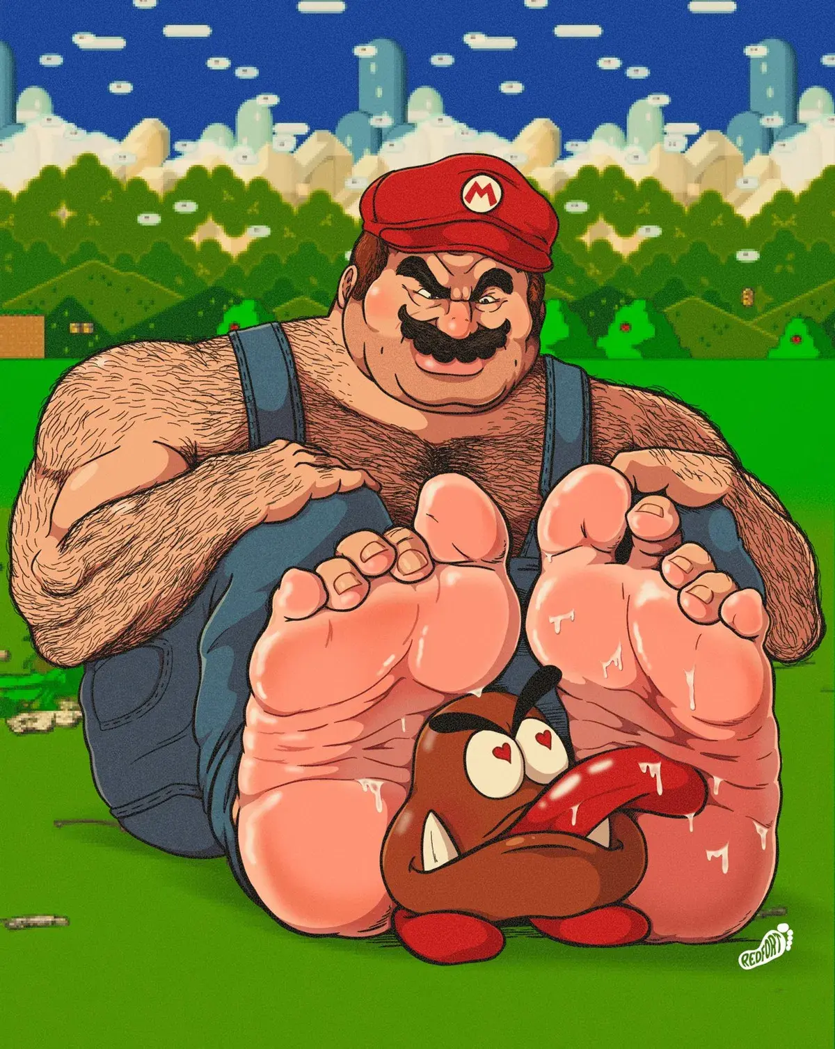 Avatar of Mario V2 || FOOT FETISH