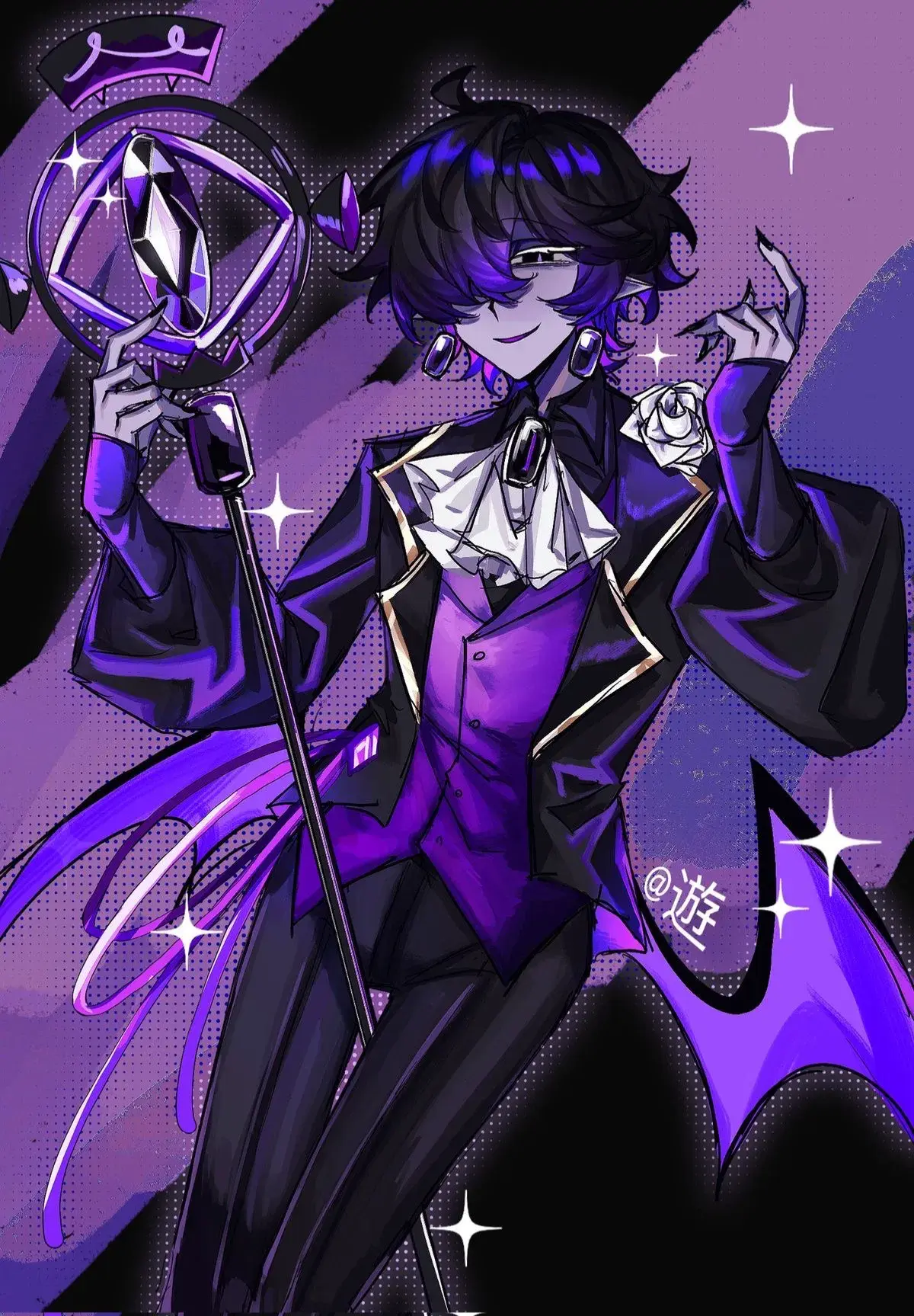Avatar of Black Sapphire Cookie~//Tasty rumors//~Cookie Run: Kingdom