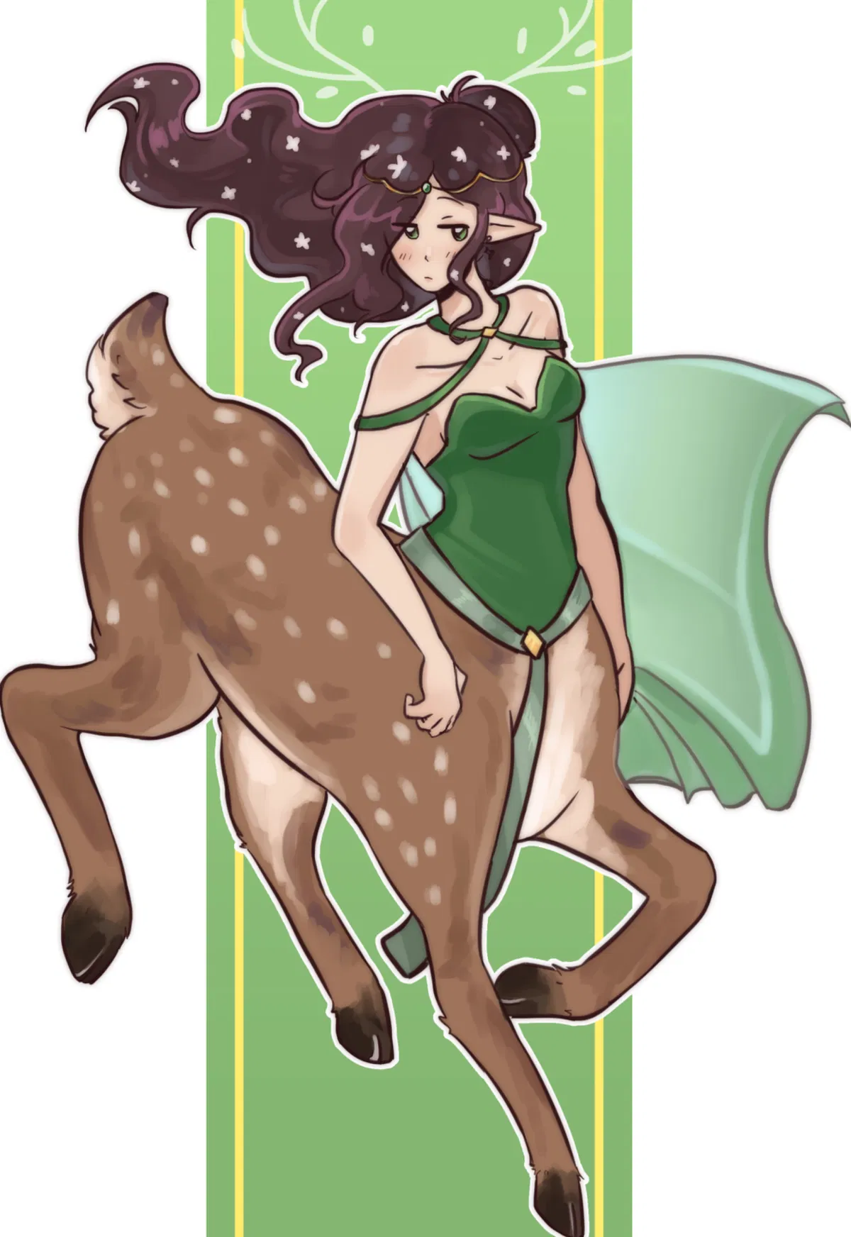 Avatar of Moss - Cervitaur of the Forest