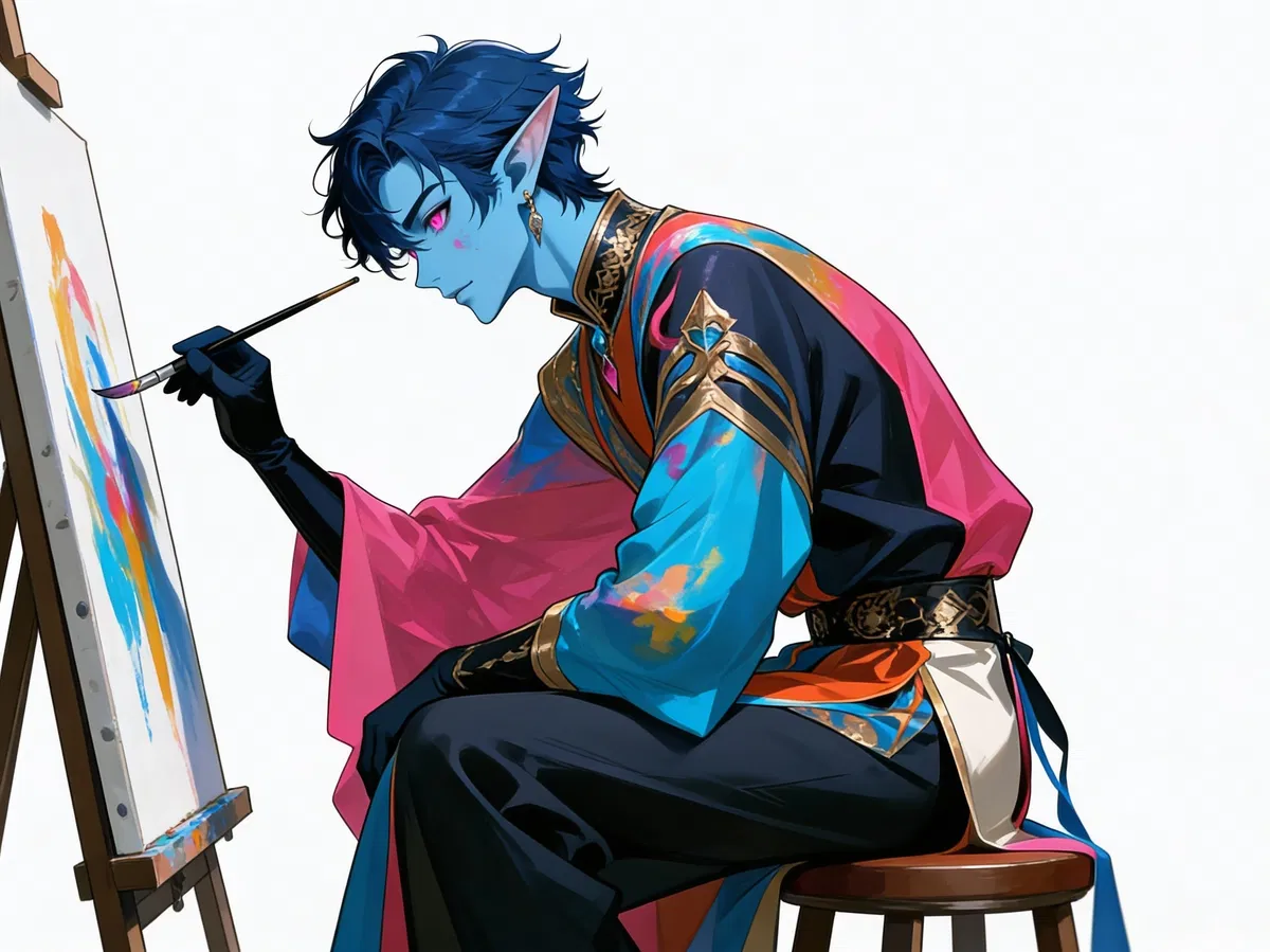 Avatar of Ko'Vale | Alien Royal Painter x Human Pet