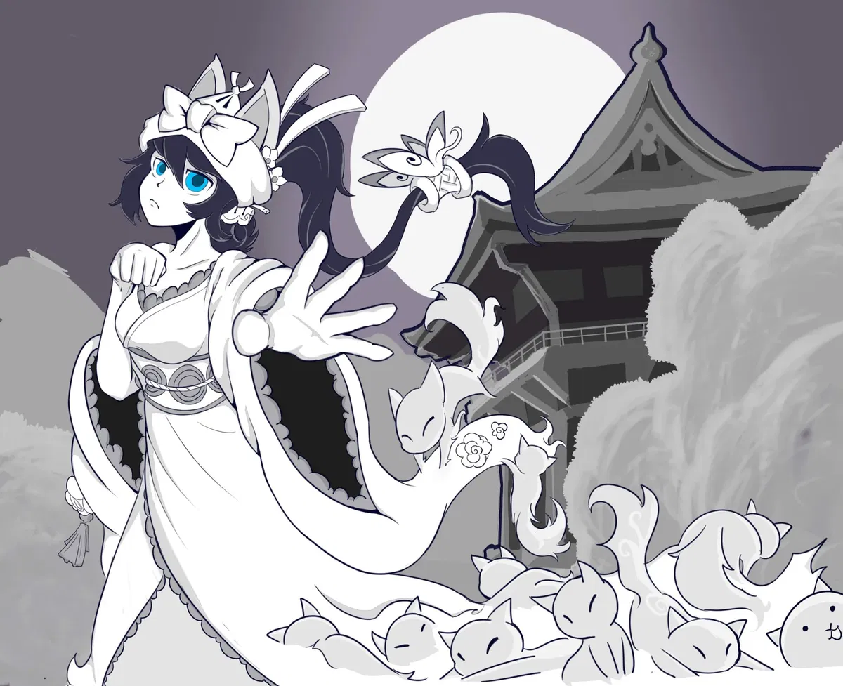 Avatar of Mitama the oracle | The Battle Cats