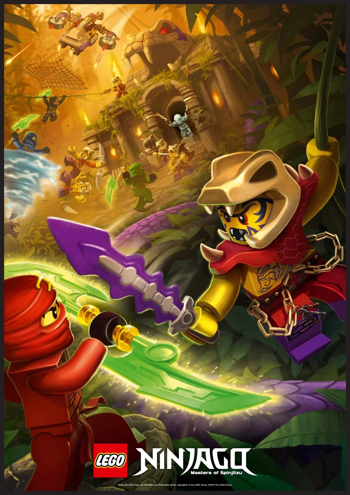 Avatar of Ninjago Master of Spinjitsu Tournament of Elementa