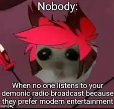 Avatar of Sad and angry hamster Alastor