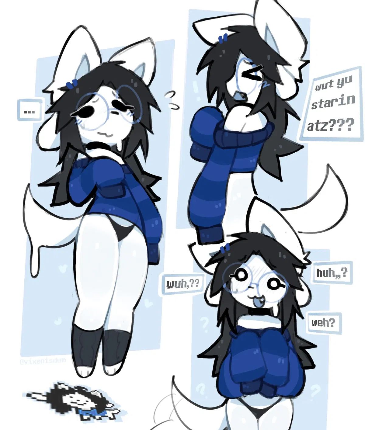 Avatar of Temmie from undertale