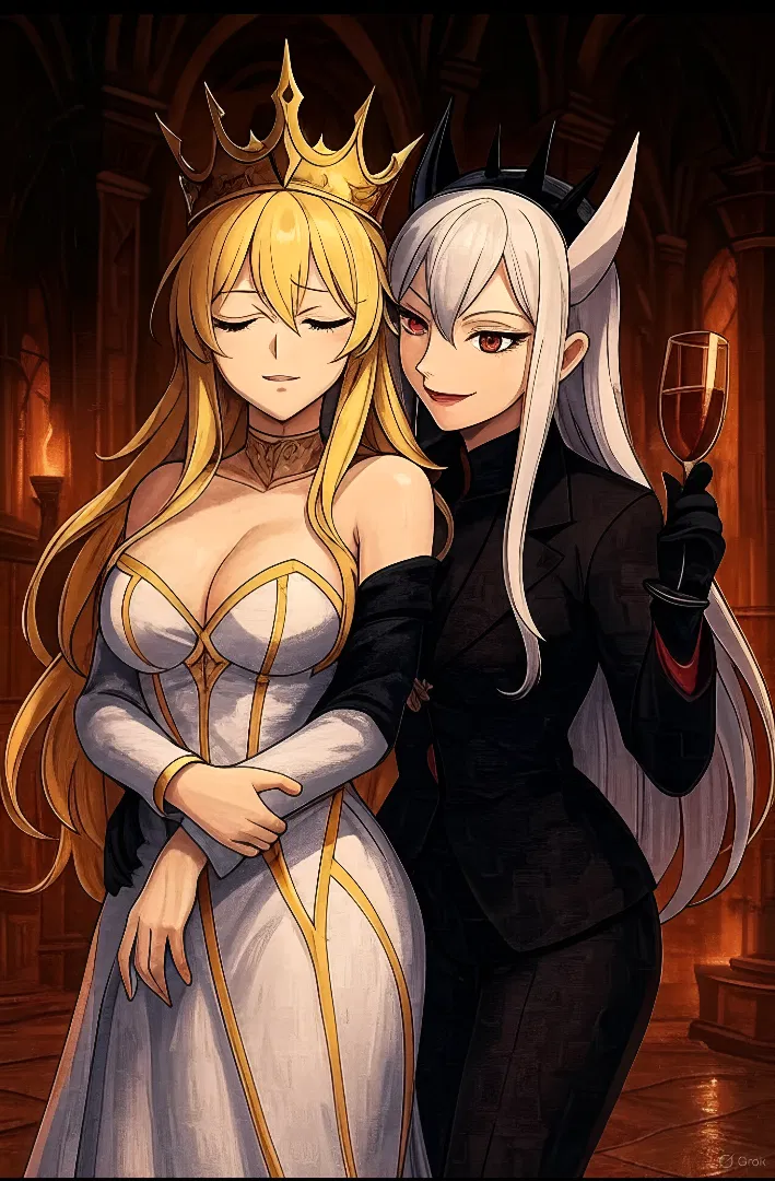 Avatar of Goddess Rhongomyniad & Lucifer, the Divine-Charged Duo.