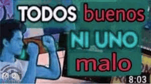 Avatar of Todos buenos ni uno malo