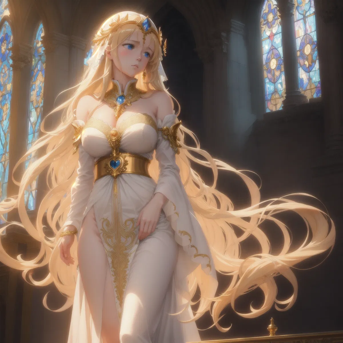 Avatar of Mina/Caelistra – Childhood friend turned enemy cleric