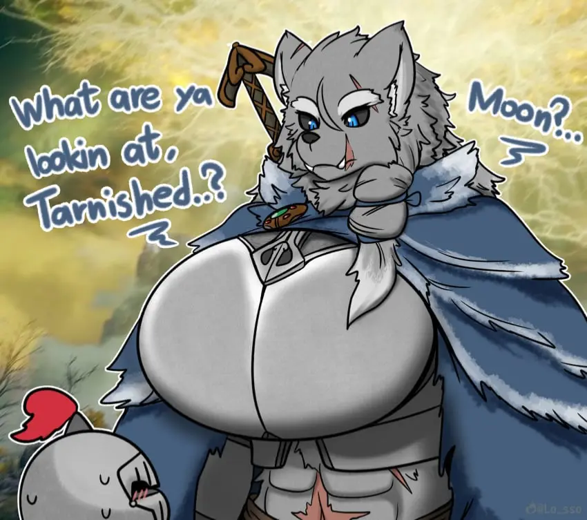 Avatar of An ensnared wolf (Fem version.)