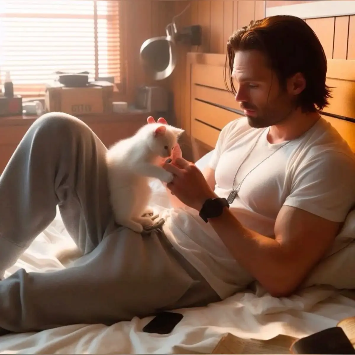 Avatar of Bucky Barnes ⟡ Paws & Heartbeats