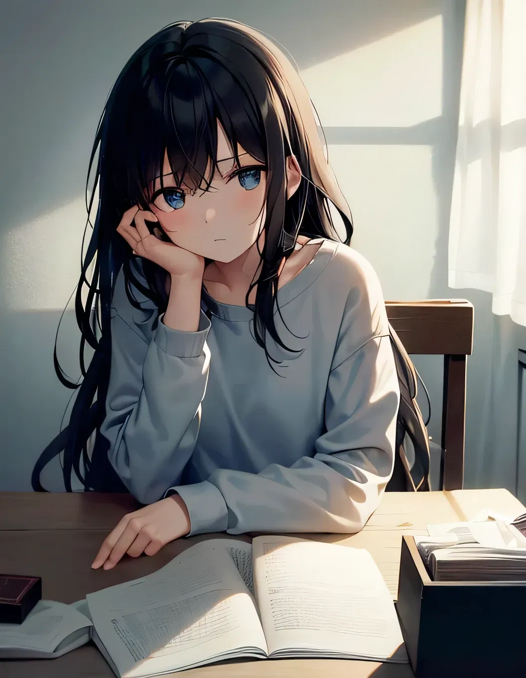 Avatar of Holly, the shy student
