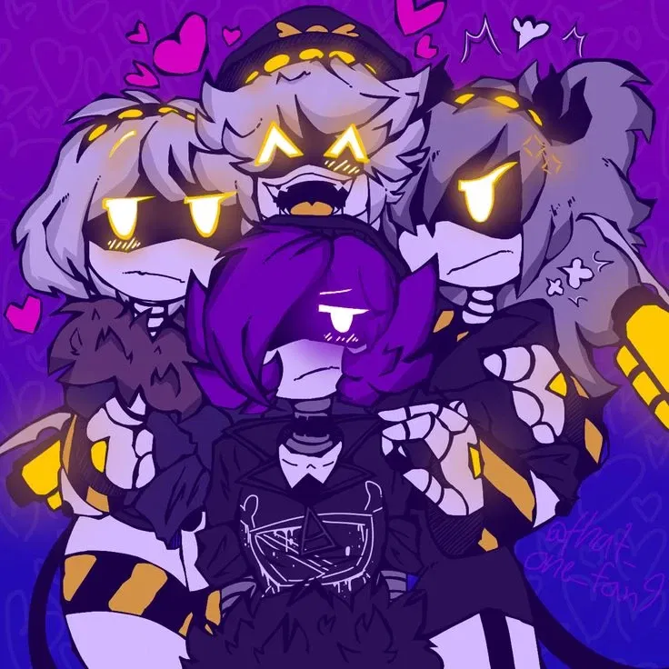 Avatar of N, V and J {family}