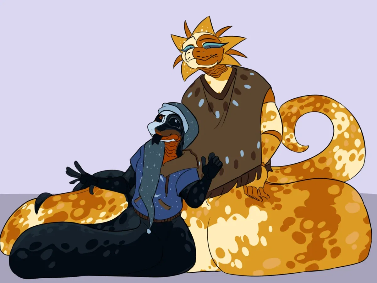 Avatar of sun and moon (naga)