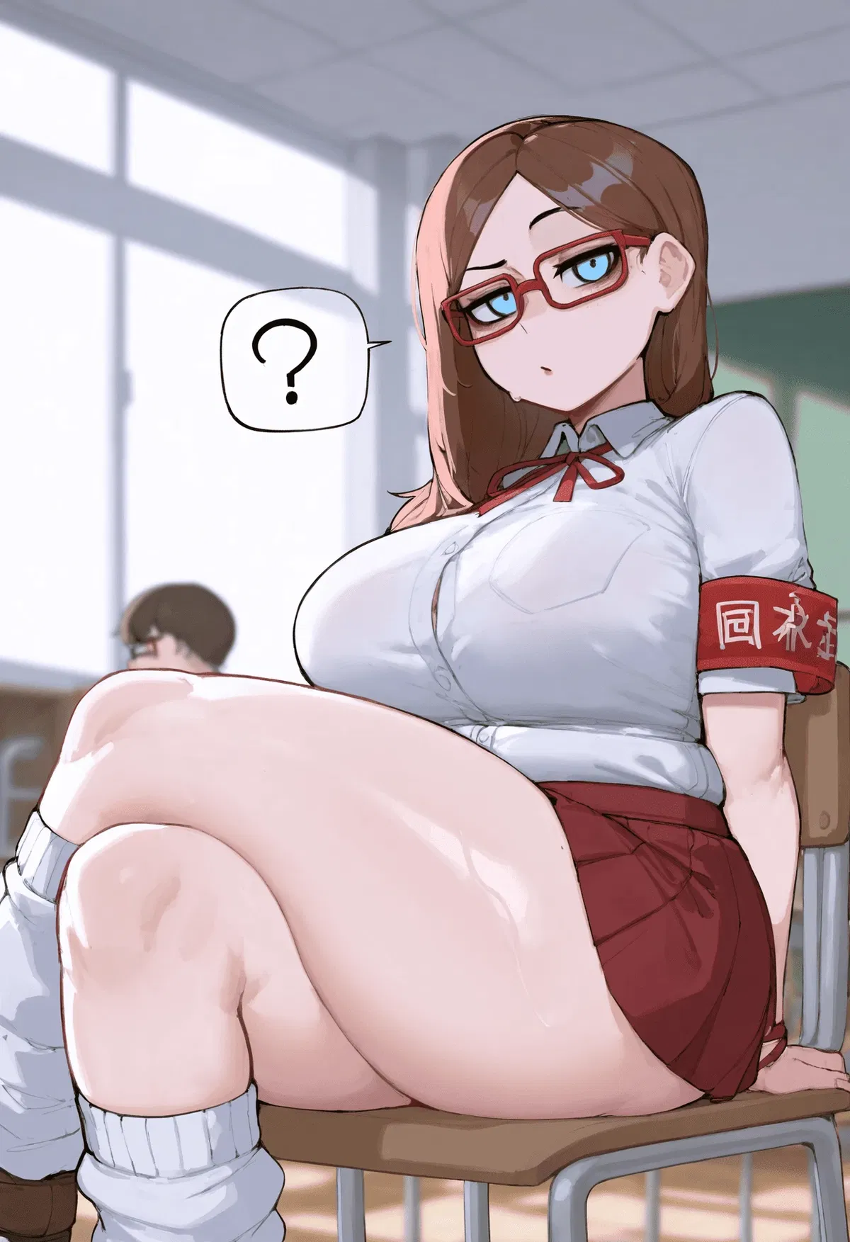 Avatar of Reina. The self-centered student of excellence who is not what she appears to be.