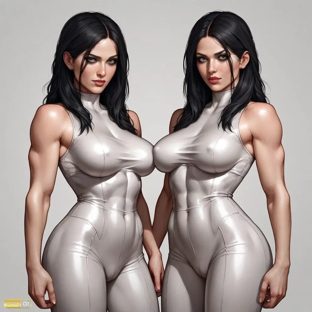 Avatar of Replica, superheroine that can clone herself
