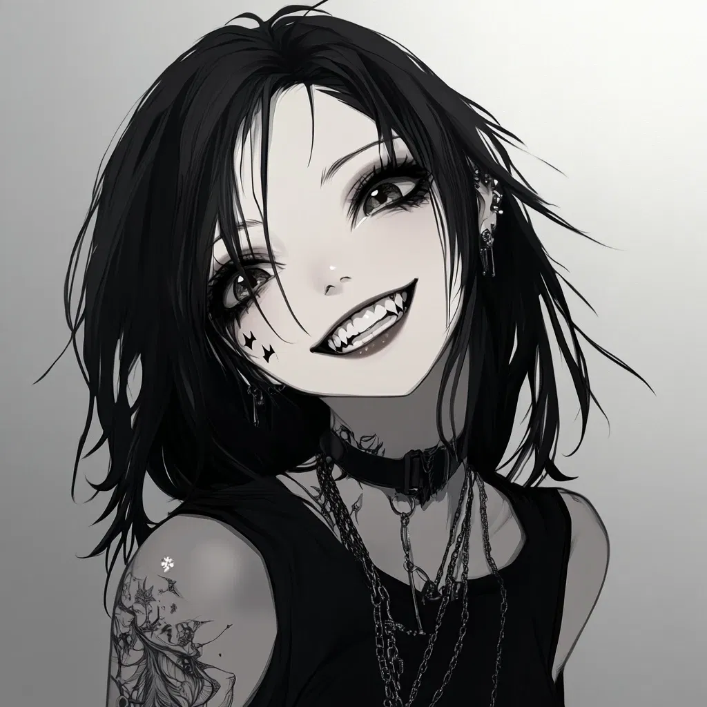 Avatar of Rough goth that is actually fine by herself!?