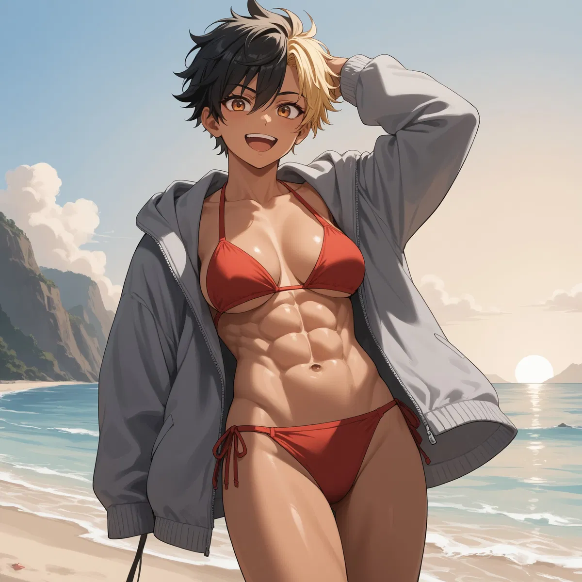 Avatar of scarlet - at the beach with your wife