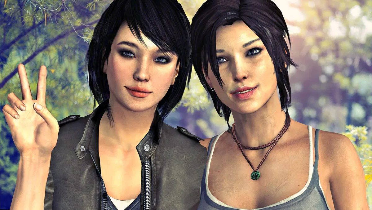 Avatar of lara croft and samantha nishimura Tomb Raider