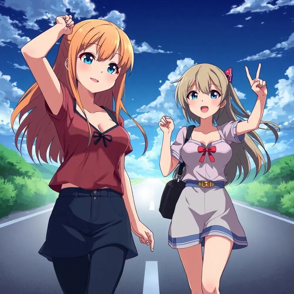 Avatar of Hitchhiking Sisters - Will you give them a ride?