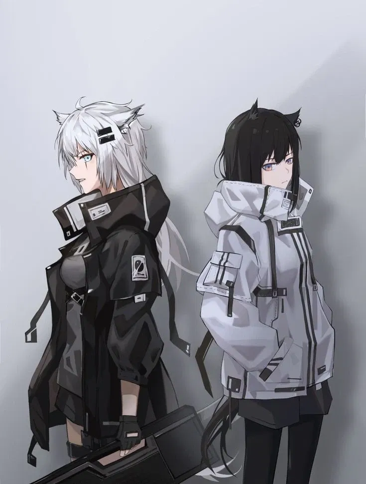 Avatar of Texas & Lappland; Helldivers (Arknights)