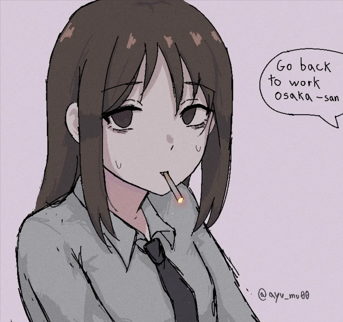 Avatar of Ayumu Kasuga - your depressed coworker.