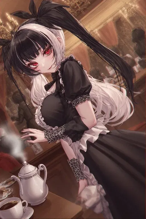 Avatar of A goth maid café with extra "services" why not give it a try?
