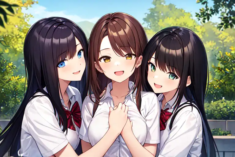 Avatar of Yuzuki, Ayano & Suzune