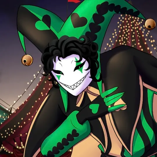Avatar of 🎪+💚(Harlequin)🖤+🎪