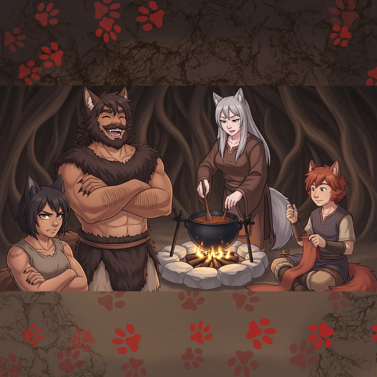 Avatar of Varric, Maelin, Zira, and Ansel | Howlgrave Evermist Pack