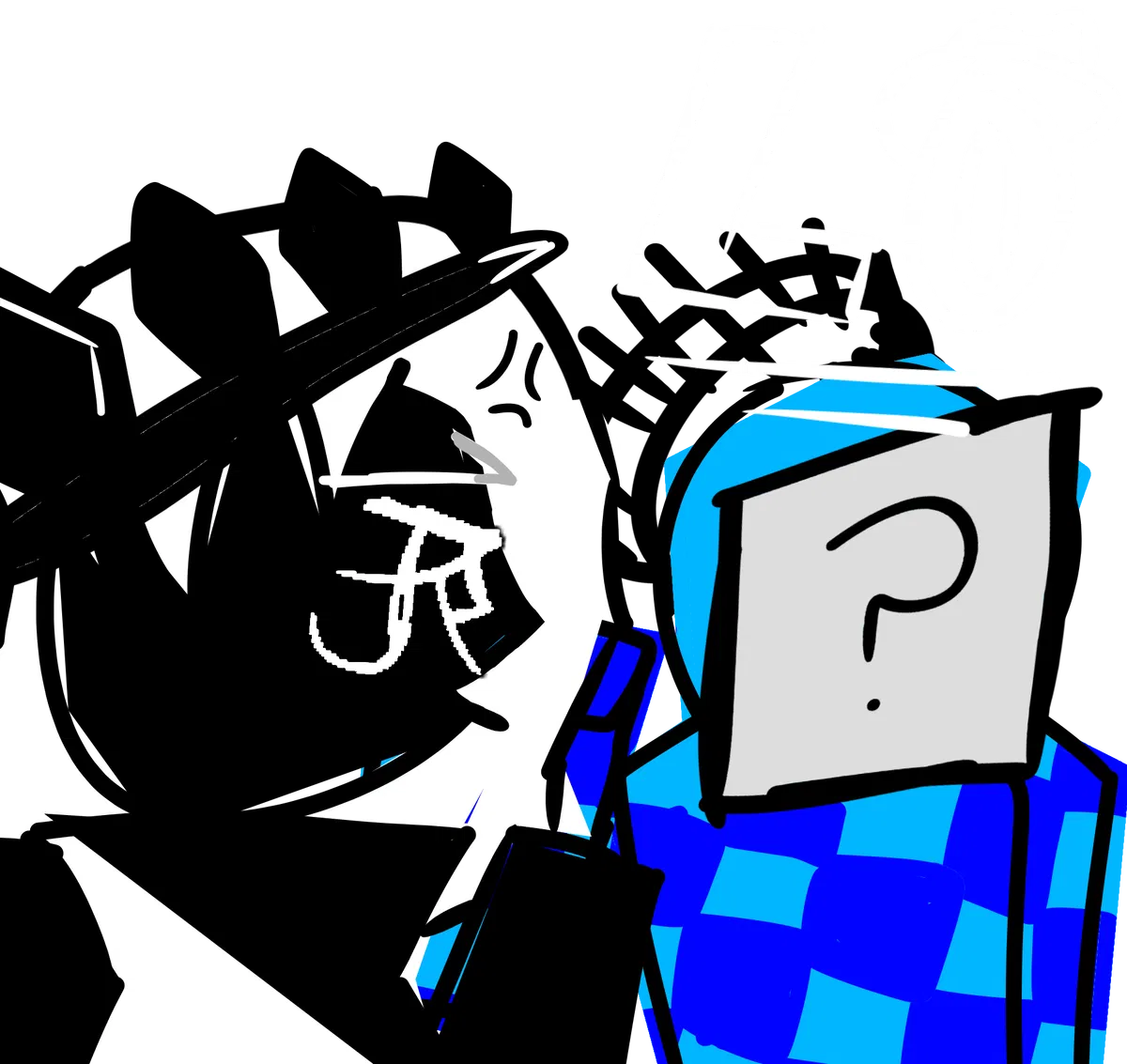 Avatar of Queen observer and noli || two people In Tempest from ROBLOX break in and steal thingz, BIAST