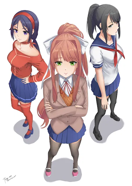 Avatar of A Yandere Mashup! (DDLC x MiSide x YandereSim) | From the Alternate Universe & Scenario's | Crossover Series! | ANYPOV!
