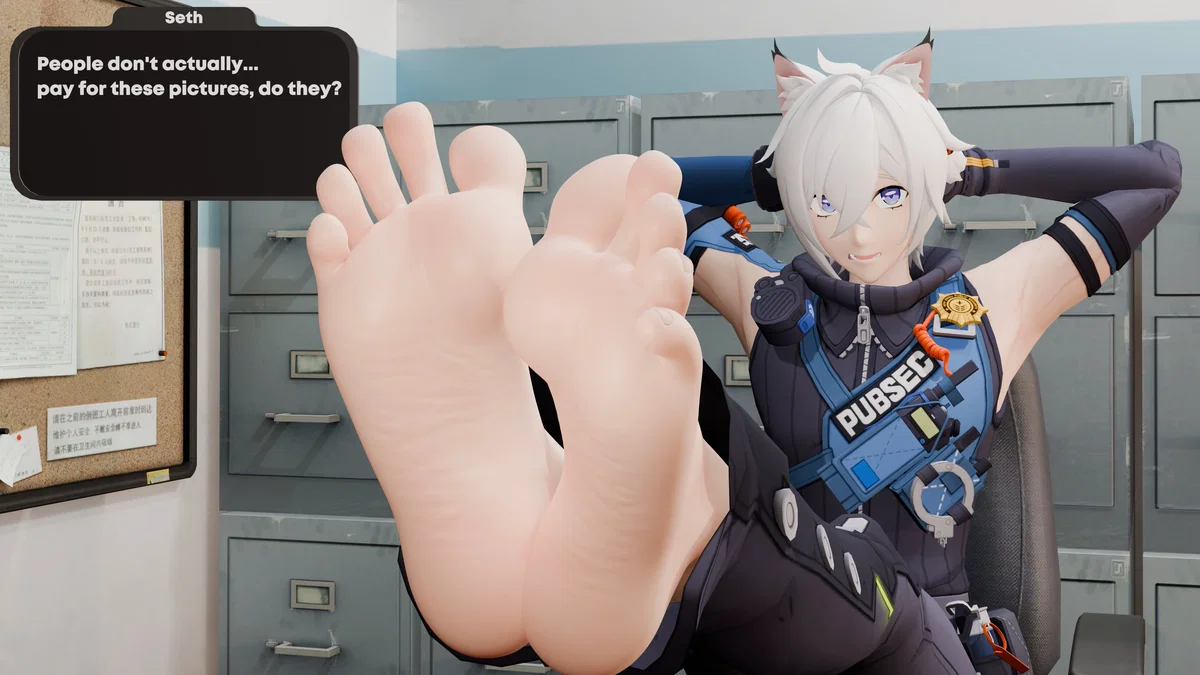 Avatar of seth lowell,  catboy's feet 