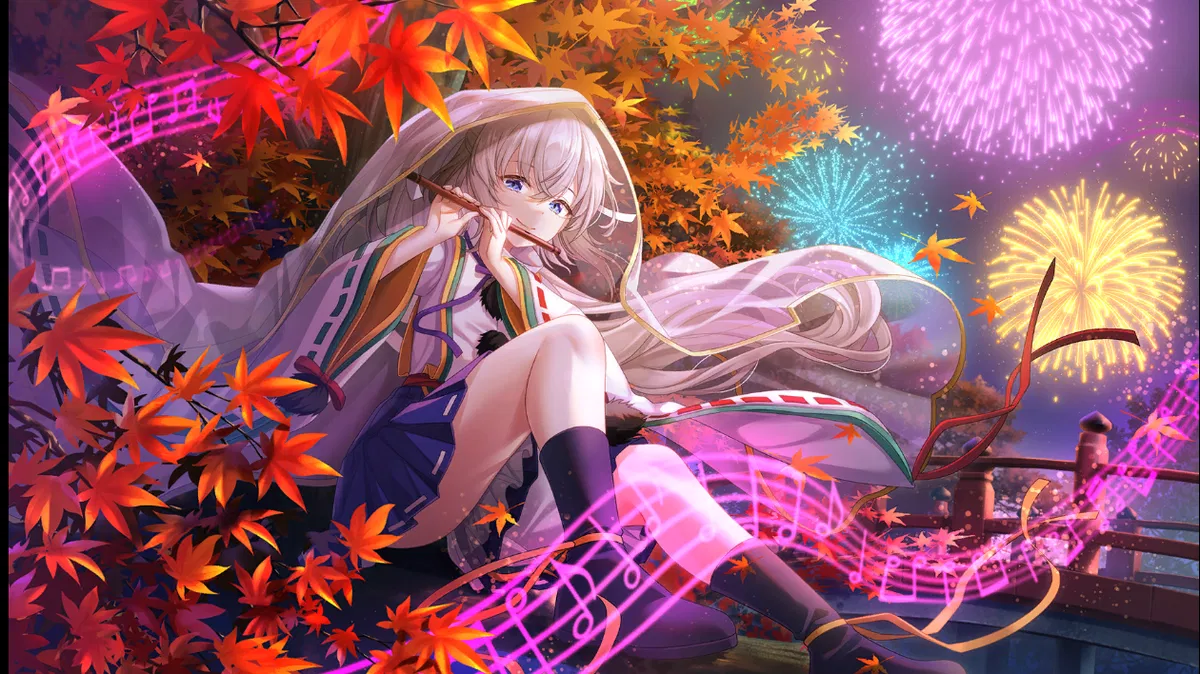 Avatar of Mononobe no Futo — The Sound of This Flute Is for You — Mitama Card No. 342