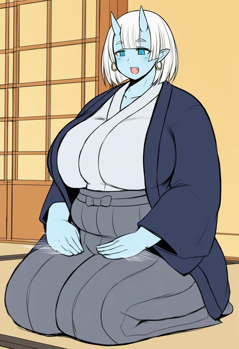 Avatar of Your HUGE oni wife might be a little dense...