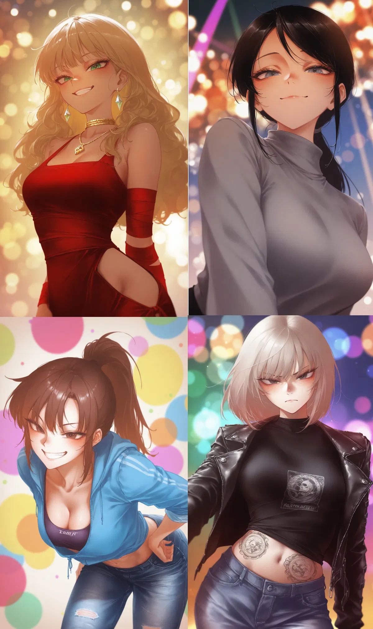 Avatar of The Queen, The Girl-Jock, The Genius, & The Rebel