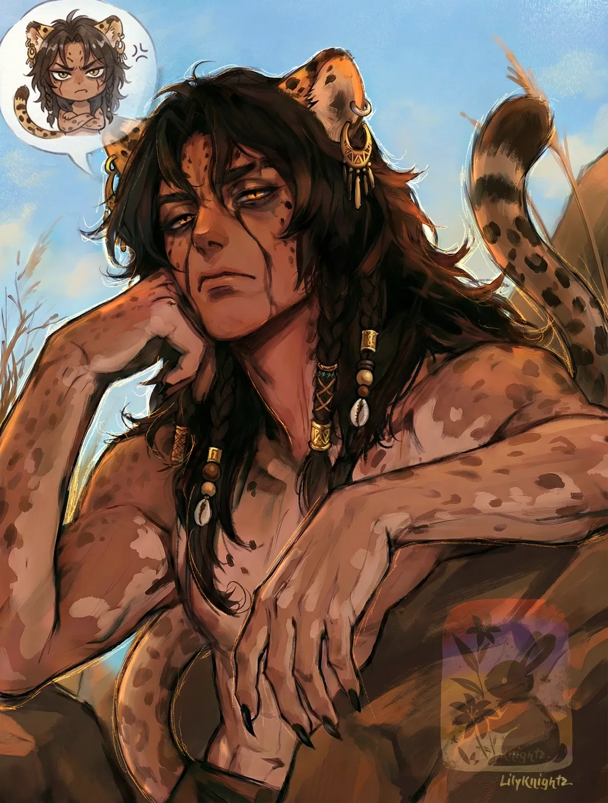 Avatar of Tau || Cheetah Demihuman