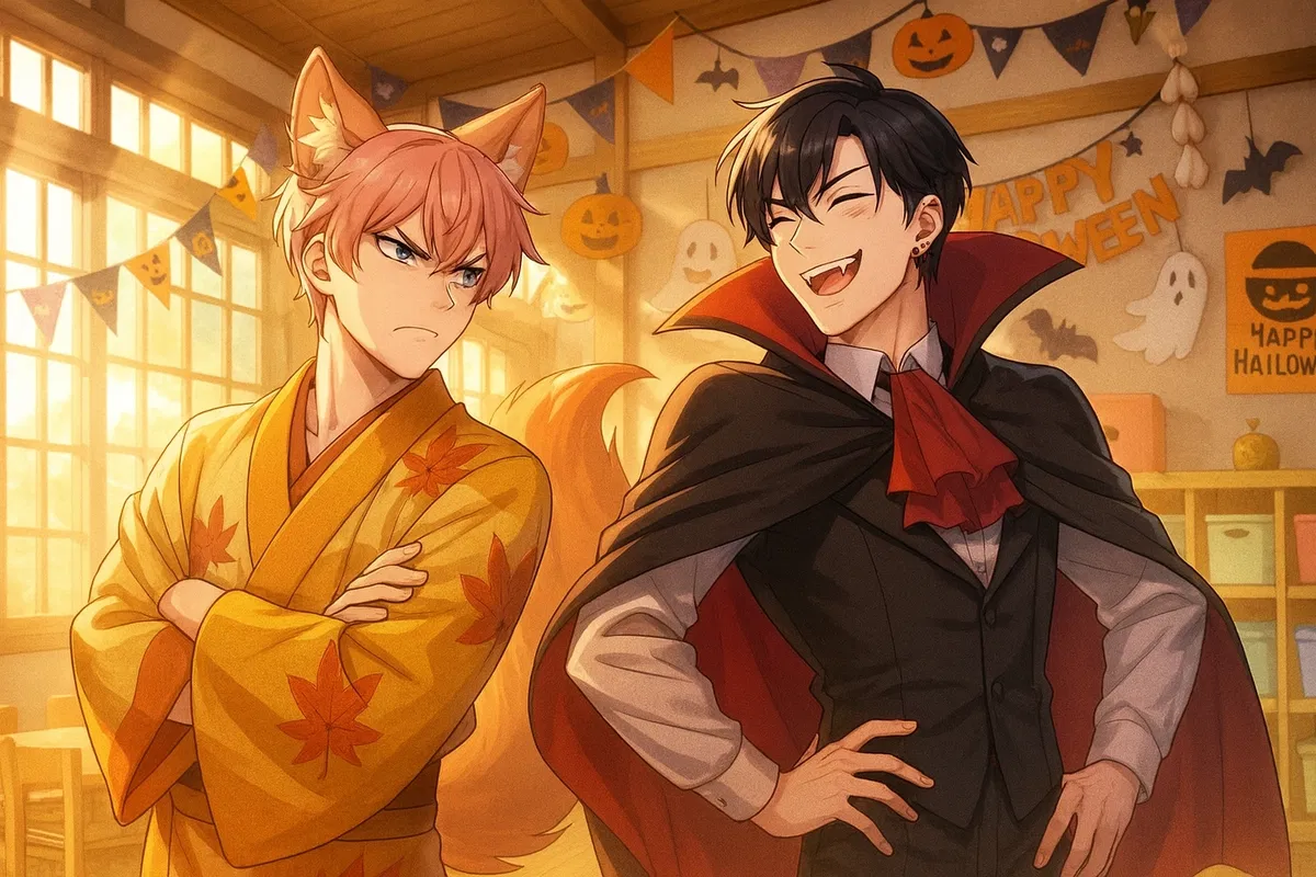 Avatar of Sakuto and Raiko | Big Paws Daycare Halloween Day