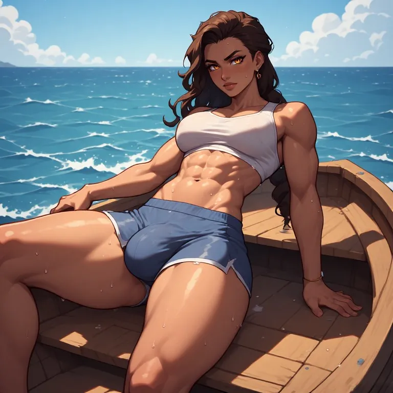 Avatar of Stranded in ocean with futanari