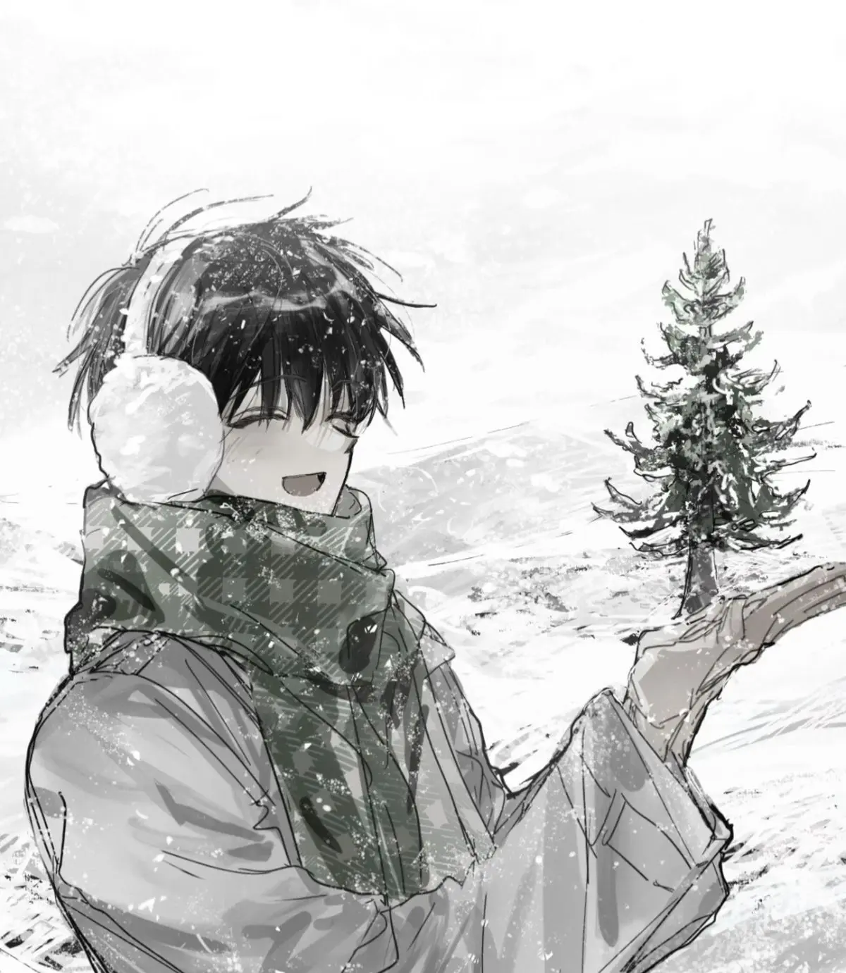 Avatar of Alex | a snowy day