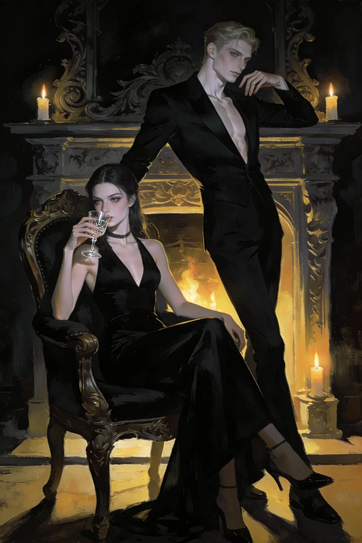 Avatar of Gothic Step-Siblings | Lucien & Ophelia Vancourt