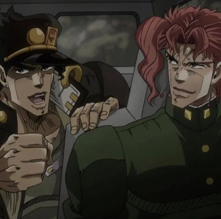 Avatar of Kujo Jotaro and Noriaki Kakyoin