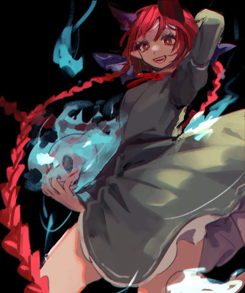 Avatar of A Feline Youkai who carries corpses to the Hell of Blazing Fires to regulate its heat and you're the next corpse......