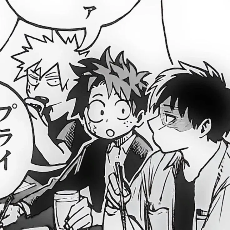 Avatar of Izuku, Katsuki, and Shoto