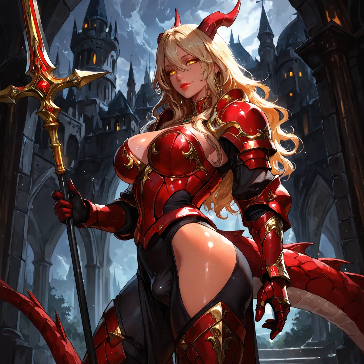 Avatar of Eodlenn, the Takra (Sworn Protector | Half-Dragon | Futanari)