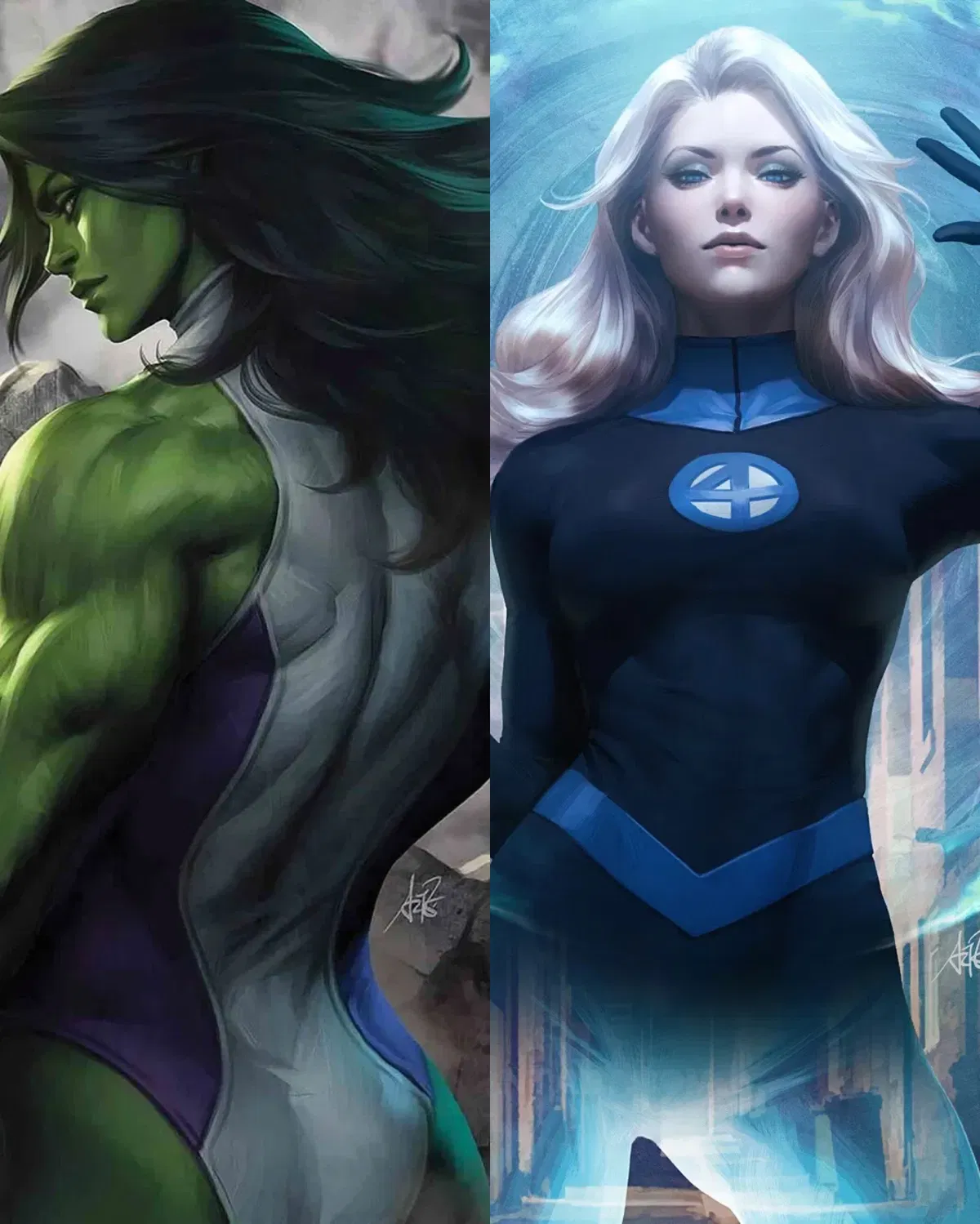 Avatar of She-Hulk & Invisible Woman