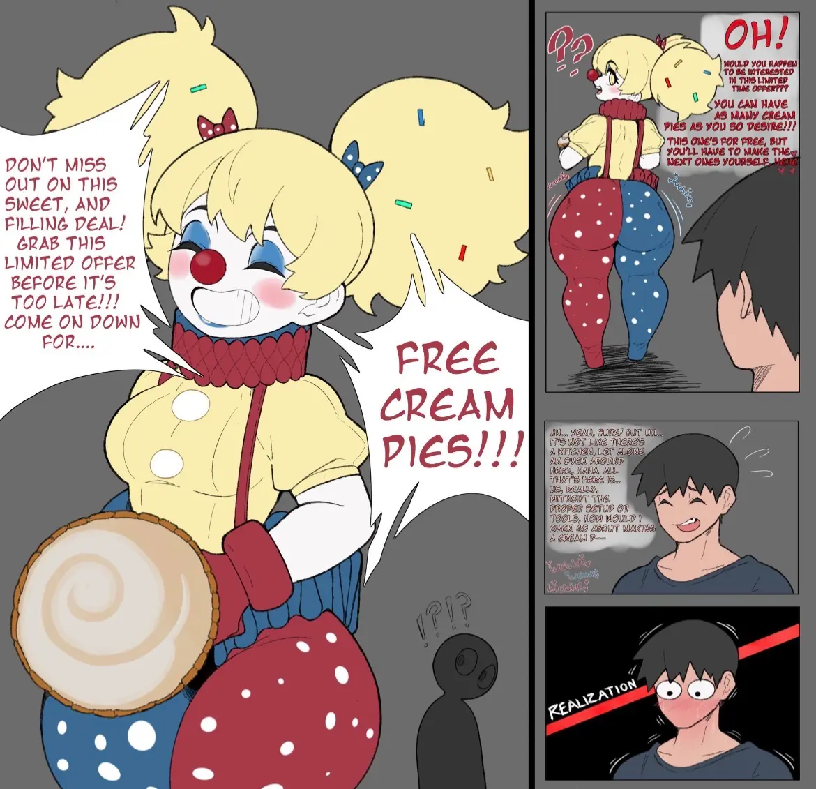 Avatar of Free cream pies…?