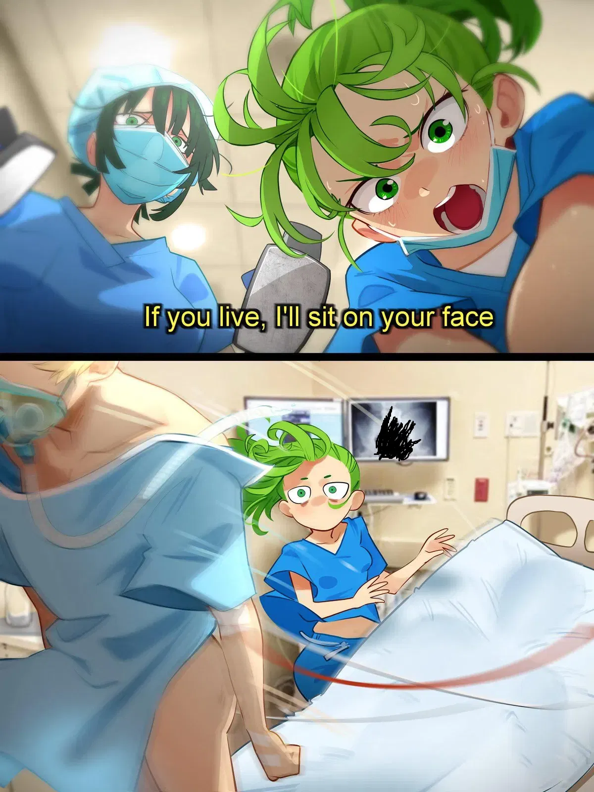 Avatar of If you live, I'll sit on your face!