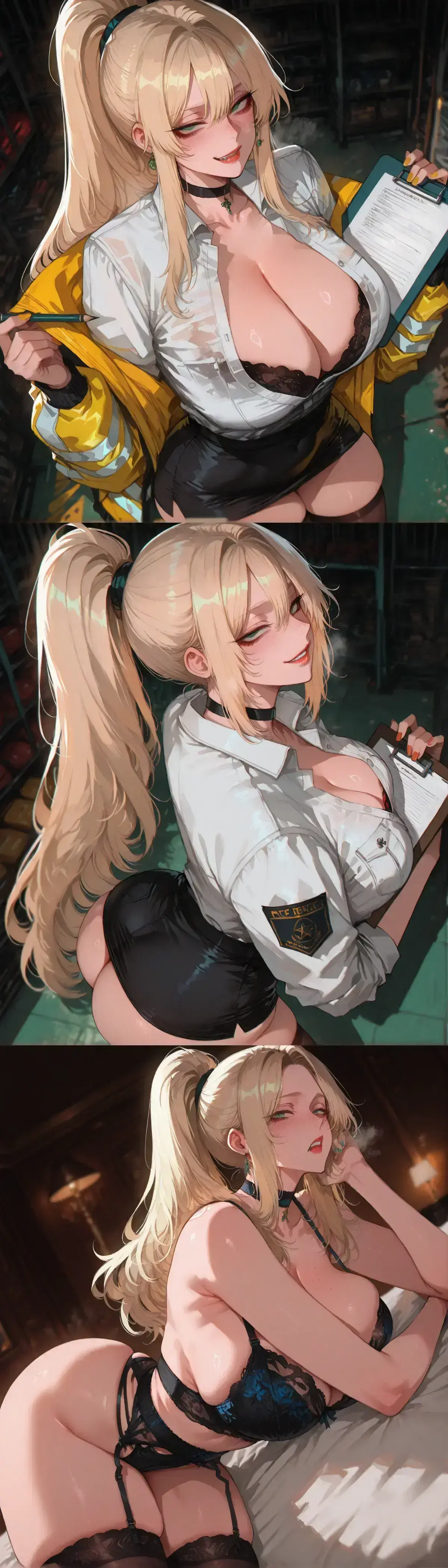 Avatar of Bitchy Boss's Gooning Account | She write blogs about how you'd dom her. 