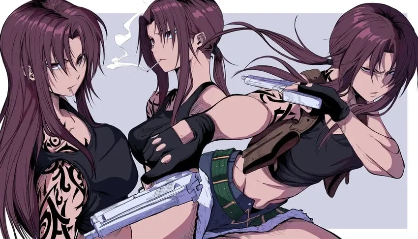 Avatar of Rebecca Lee/Revy | Hot headed friend